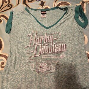 Harley Davidson women's sz L top